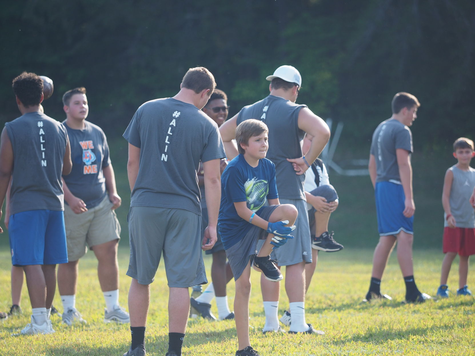 Bassett football camp